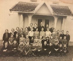 Tønnerød skole ca. 1933-34